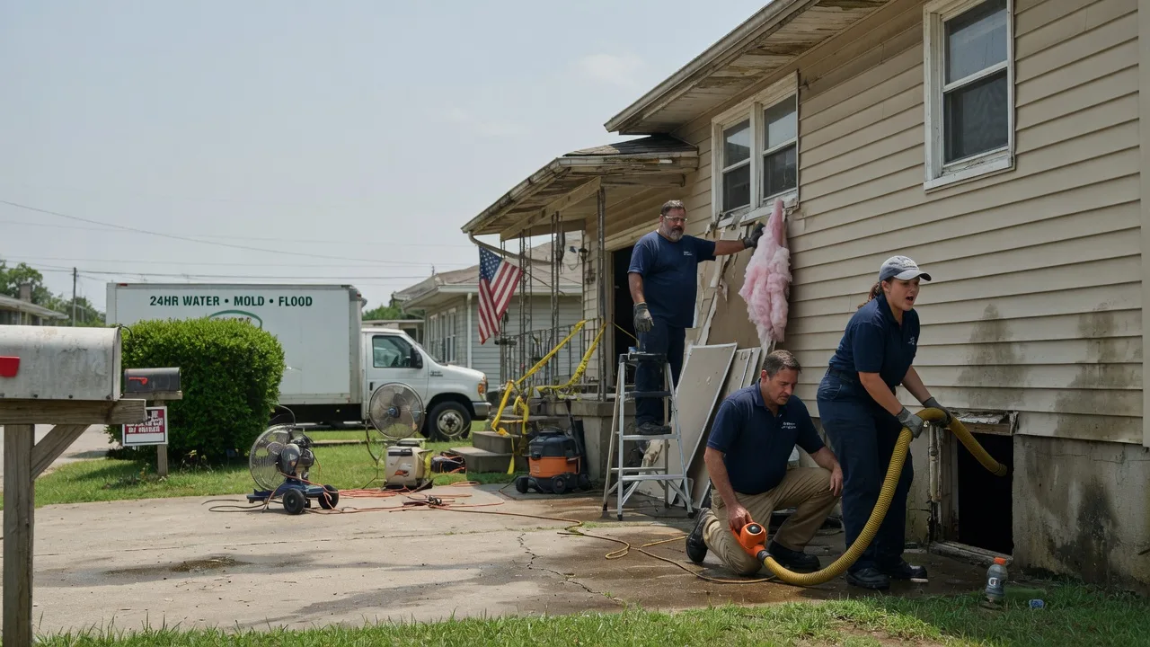 Water Damage Repair in Eden, TX near me